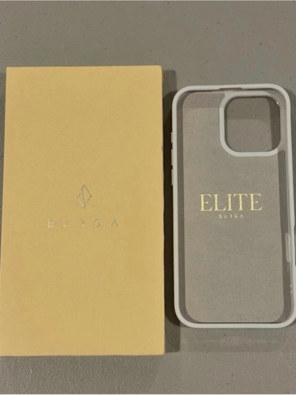 BRAND NEW Burga iPhone 16 Pro Max Marble Phone Case